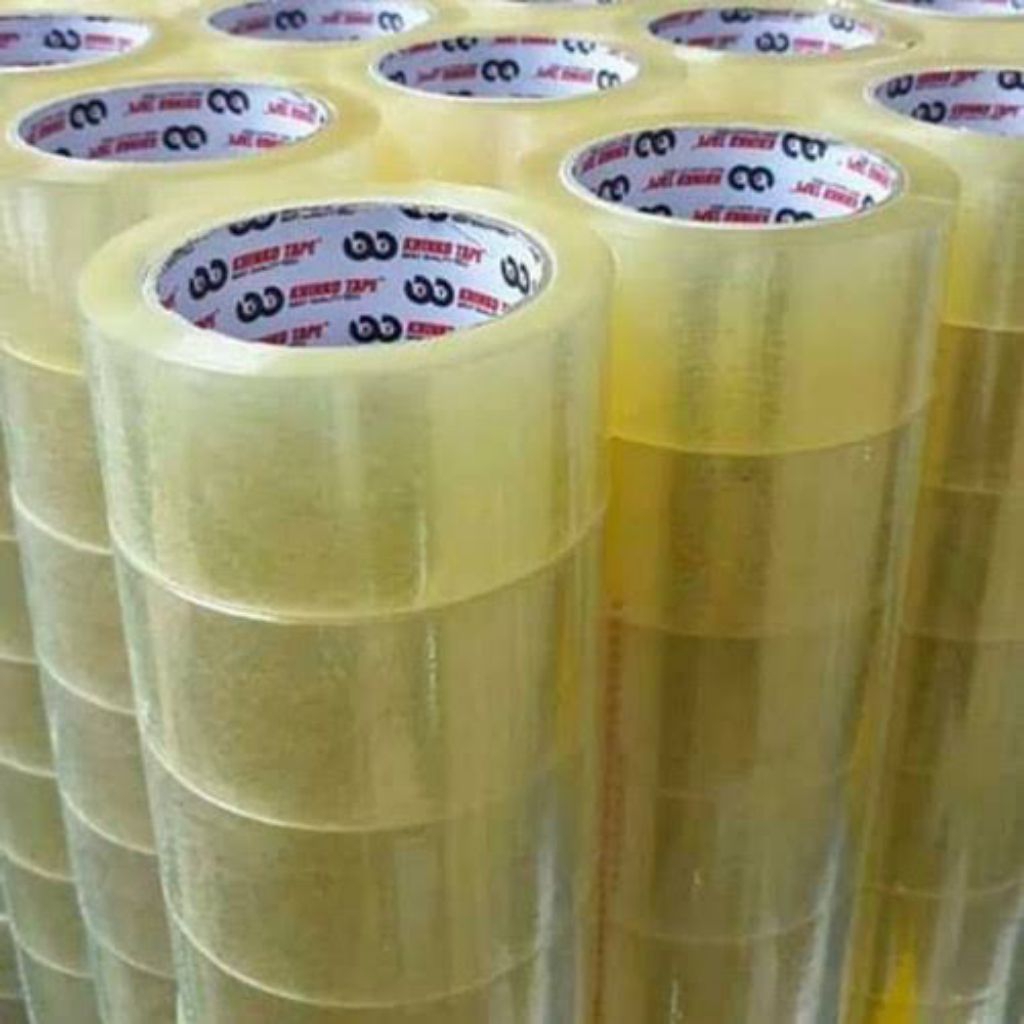 

Lakban bening ukuran 2 inch 1 slop isi 6 rol