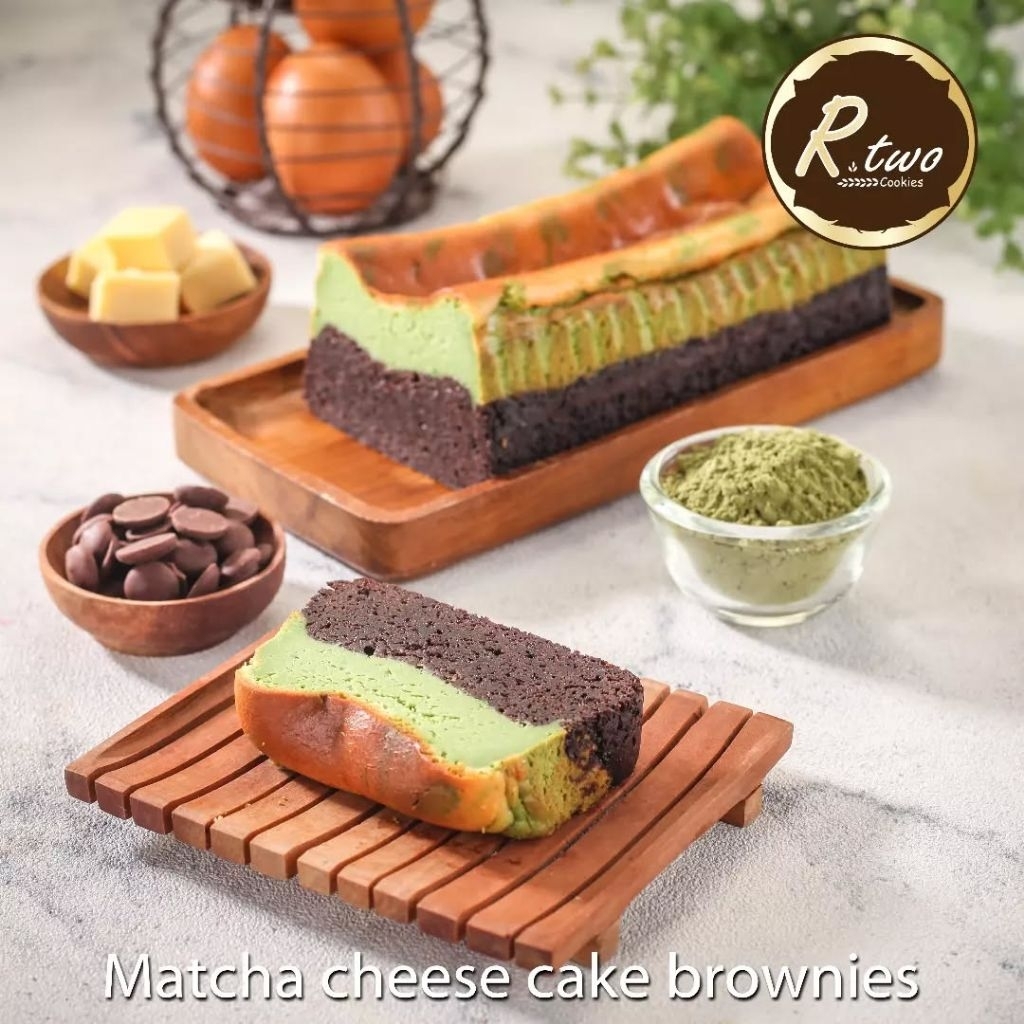 

Matcha Cheese Cake Brownies
