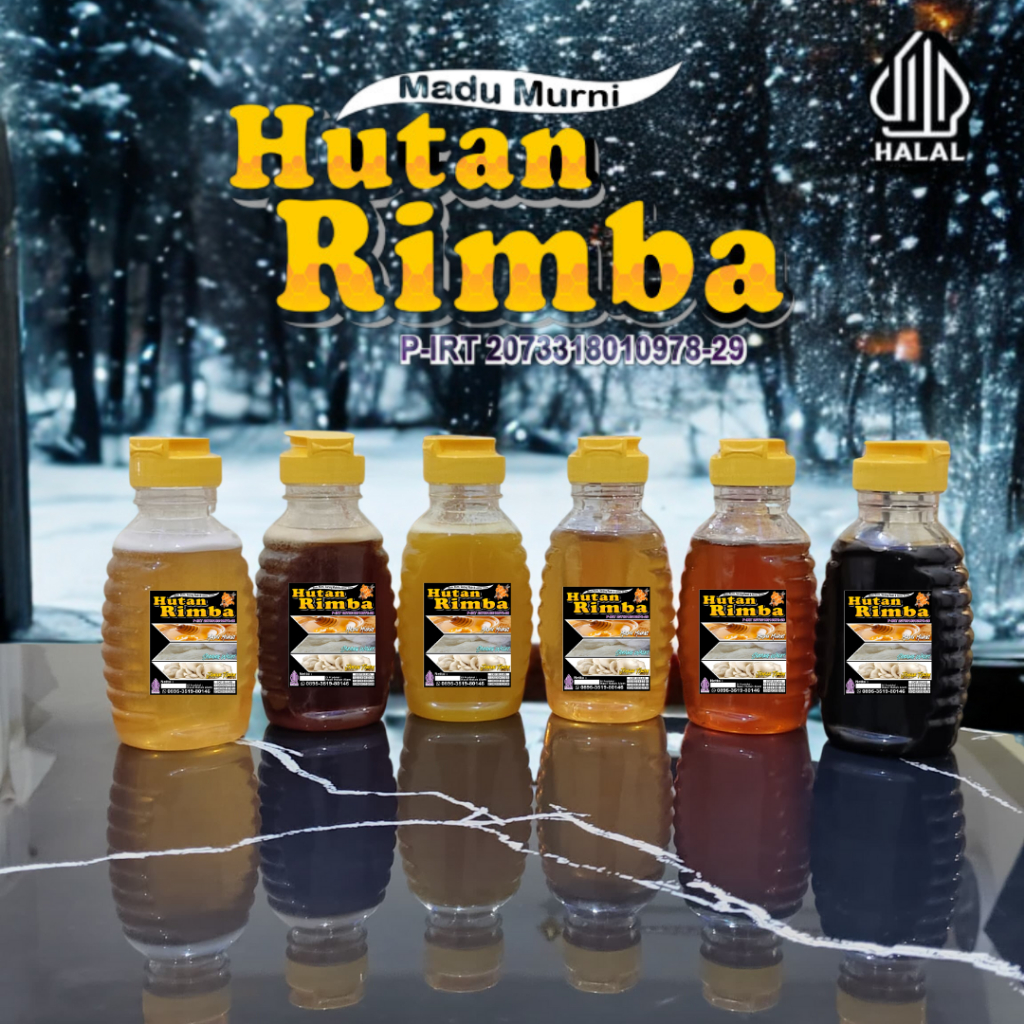 

All Varian Madu Hutan Rimba Kemasan 300ml