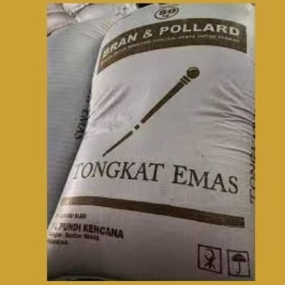 BRAN & pollard cap tongkat mas 1 ZAK, KEMASAN 50KG