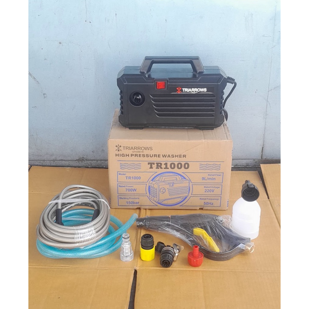 JET CLEANER TRIARROWS TR1000 Model tidur