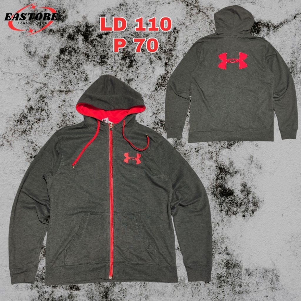 HOODIE ZIPPER UNDER ARMOR UA ORIGINAL LIKE NEW