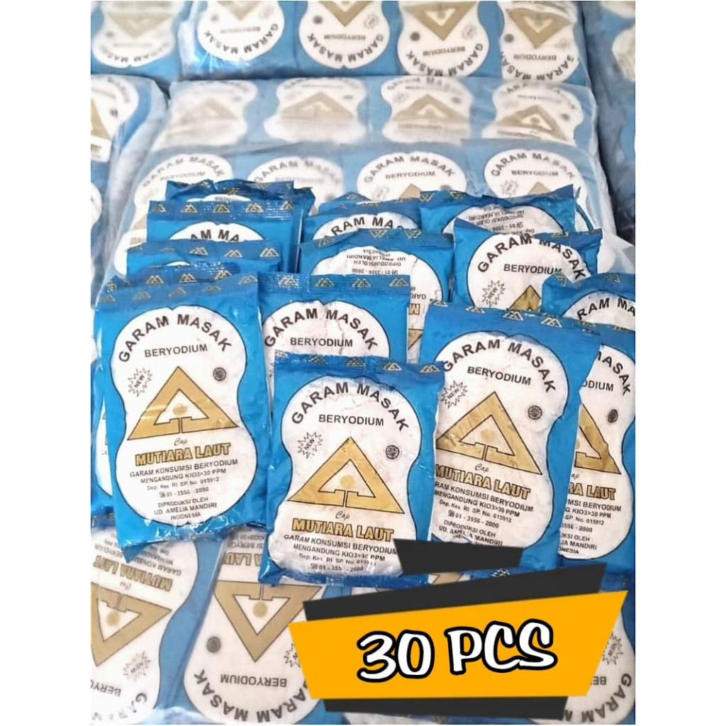 

Promo 30 Pcs Garam Halus Beryoudium Garam Masak Halal