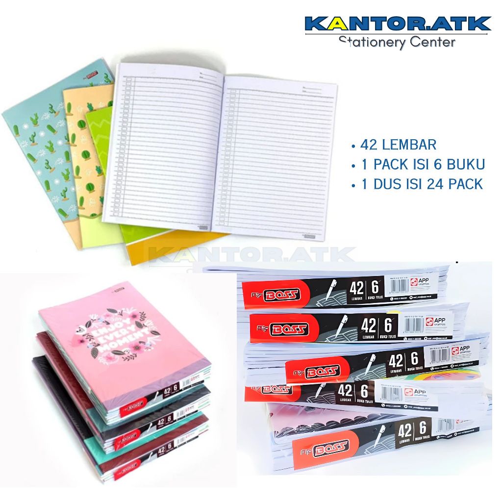 

NYBEBY26 BUKU TULIS BIG BOSS 42LEMBAR BESAR (1PACK)