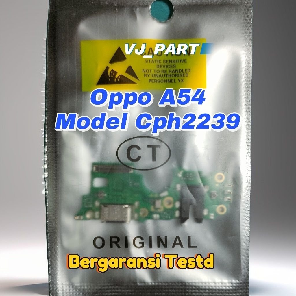 Konektor Cas Papan Pcb Konektor Cas Mic Oppo A54 Model Cph2239