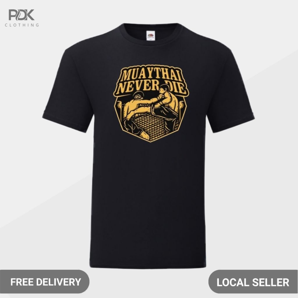 Kaos Pria Baju Muaythai Neverdie