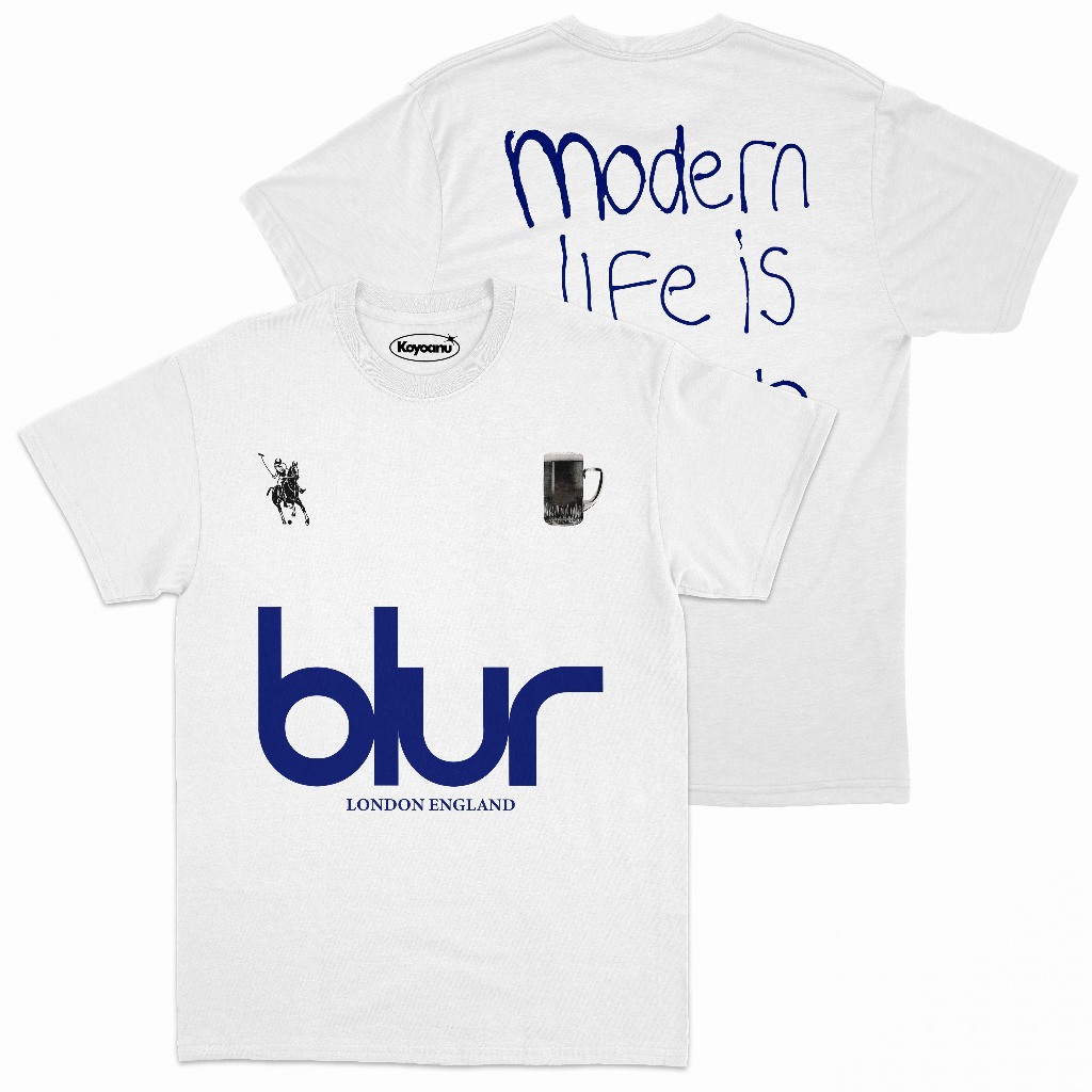 T-shirt BLUR - Modern Life Is Rubbish | Kaos Band Blur