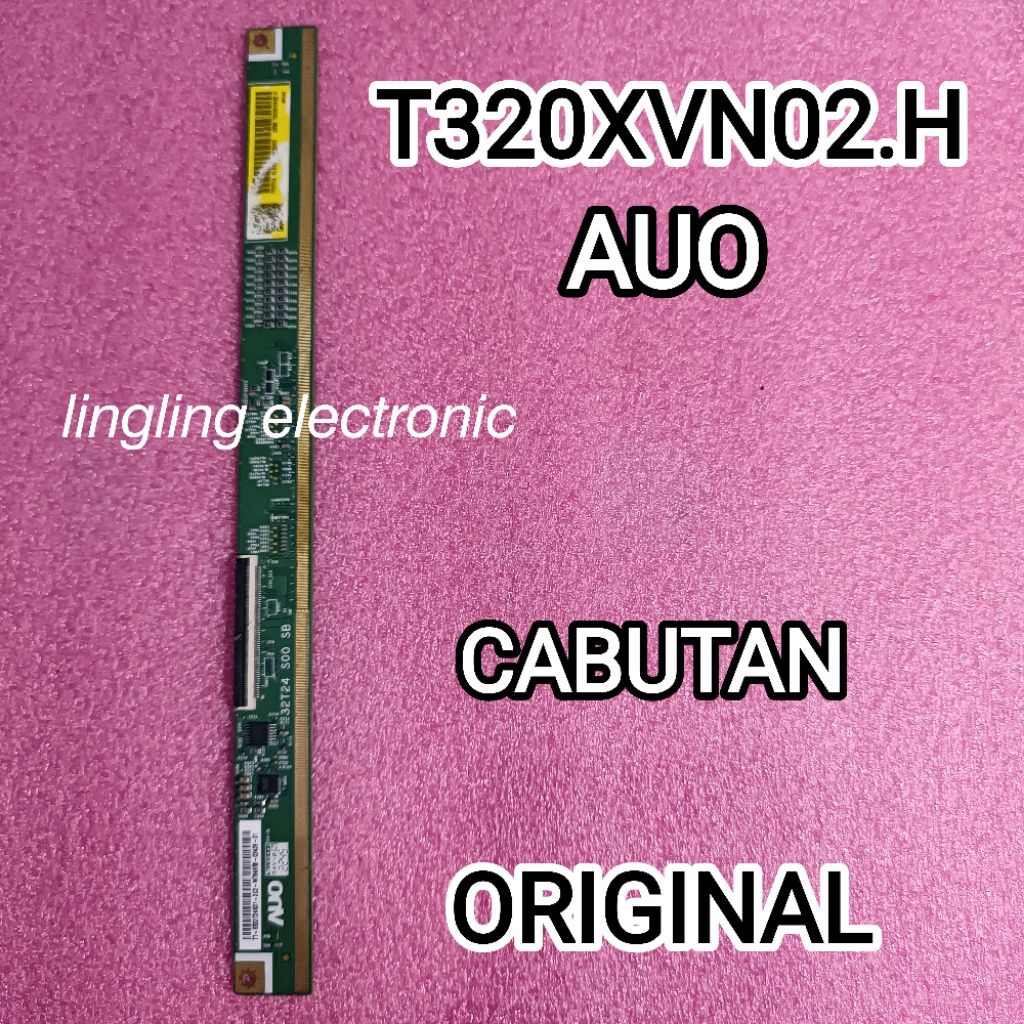 TCON T320XVN02.H ORIGINAL CABUTAN PANEL PECAH