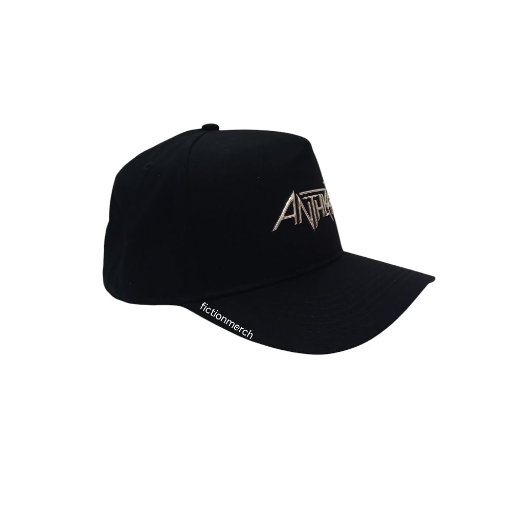 Topi Baseball ANTHRAX Band import original - Sonic Silver Logo