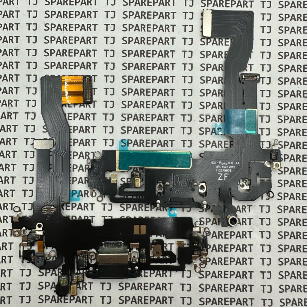 FLEXIBLE KONEKTOR CAS IPHONE 12 / IPHONE 12 PRO / MIC + BOARD ORI FULLSET