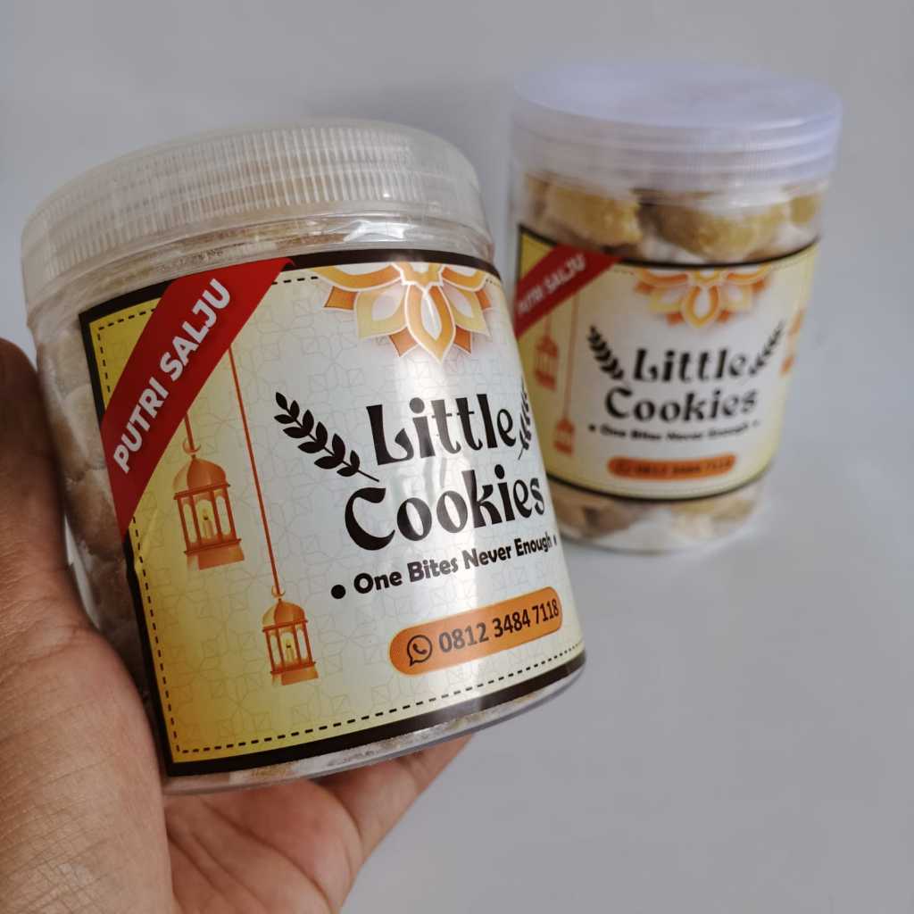 

KUE KERING PUTRI SALJU, COOKIES 400 ML