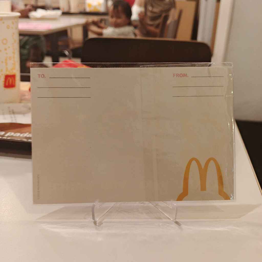 

POSTCARD NEW JEANS X MCDONALDS