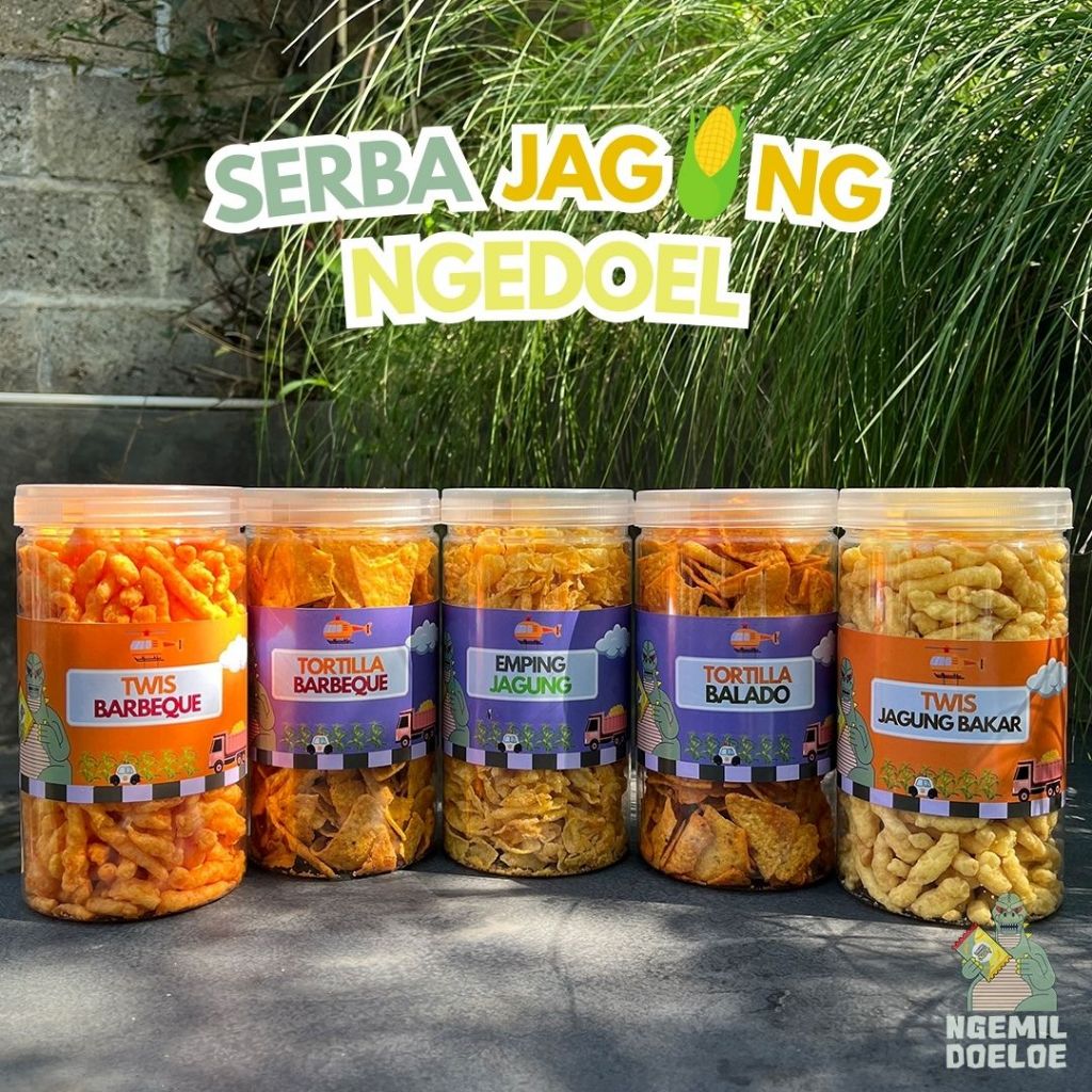

[TOPLES] Serba Jagung Ngedoel / Twis / Tortilla & Emping Jagung Ngedoel