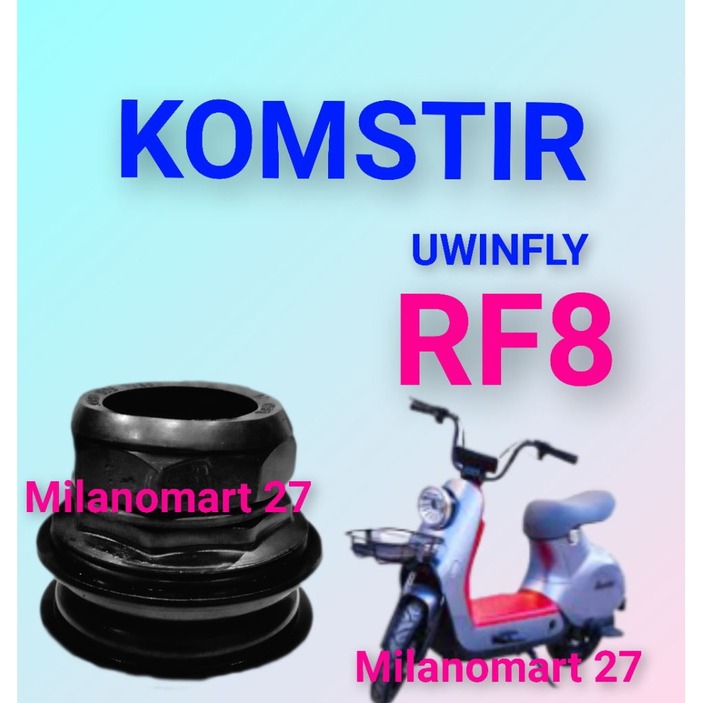 komstir uwinfly rf8 kones headset sepeda listrik uwinfly RF8
