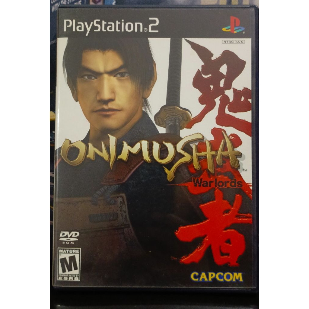 Game Ps2 Onimusha Warlords (2001) kaset Ps2 Ori R1 USA