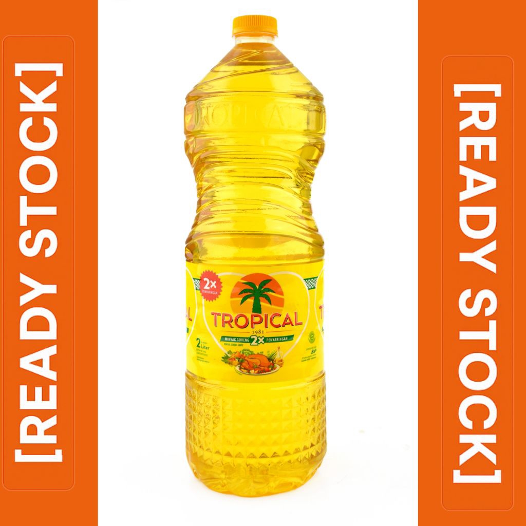

Minyak Goreng Tropical 2 Liter Botol | Minyak Sehat Vitamin A & E | Tidak Cepat Gosong