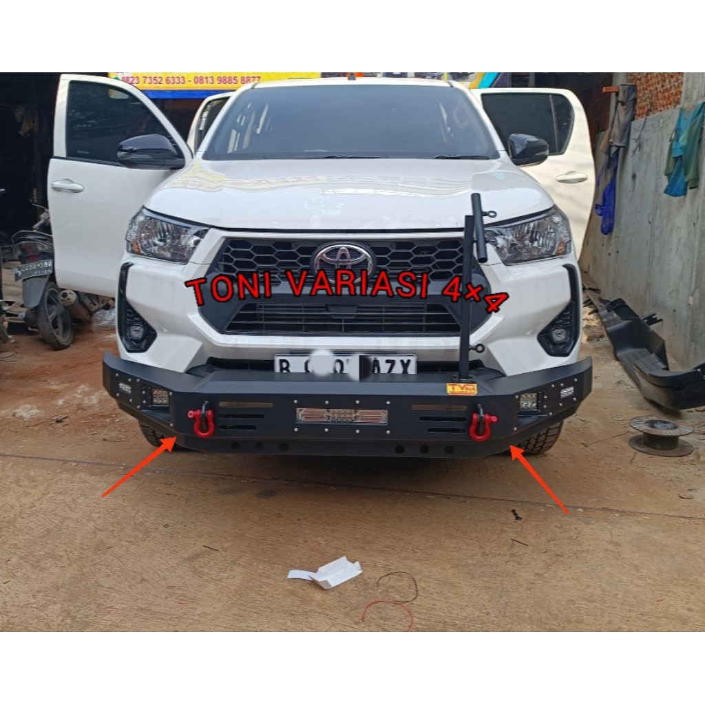 Bemper Bumper Depan Double Cabin Hilux 2024-2025