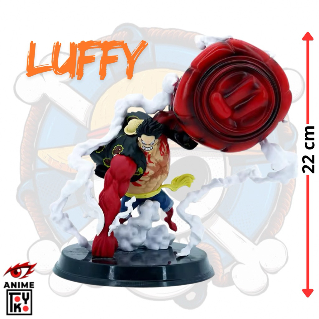 ACTION FIGURE luffy gear 5 tangan besar
