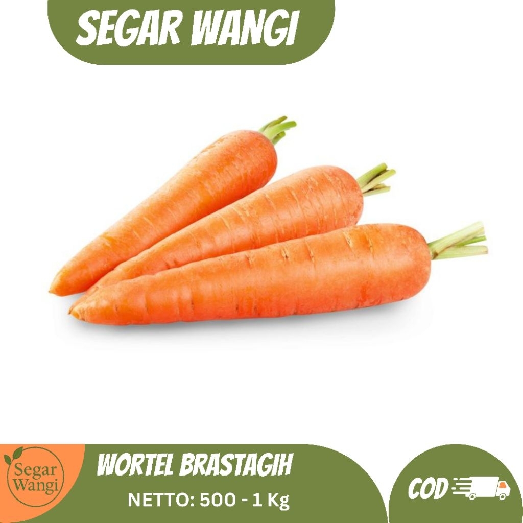 

Wortel Segar 500 - 1000 gr - Fresh & Sehat / Wortel Berastagi