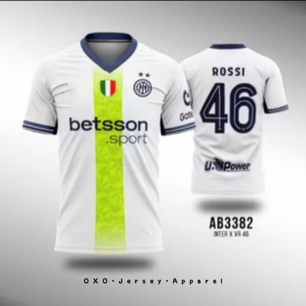 JERSEY INTER MILAN X VALENTINO ROSSI VR46 SPESIAL EDITION
