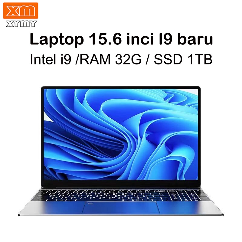 XM XYMY Laptop terbaru dengan prosesor Intel Core i9 generasi terbaru untuk game dan pekerjaan rumah