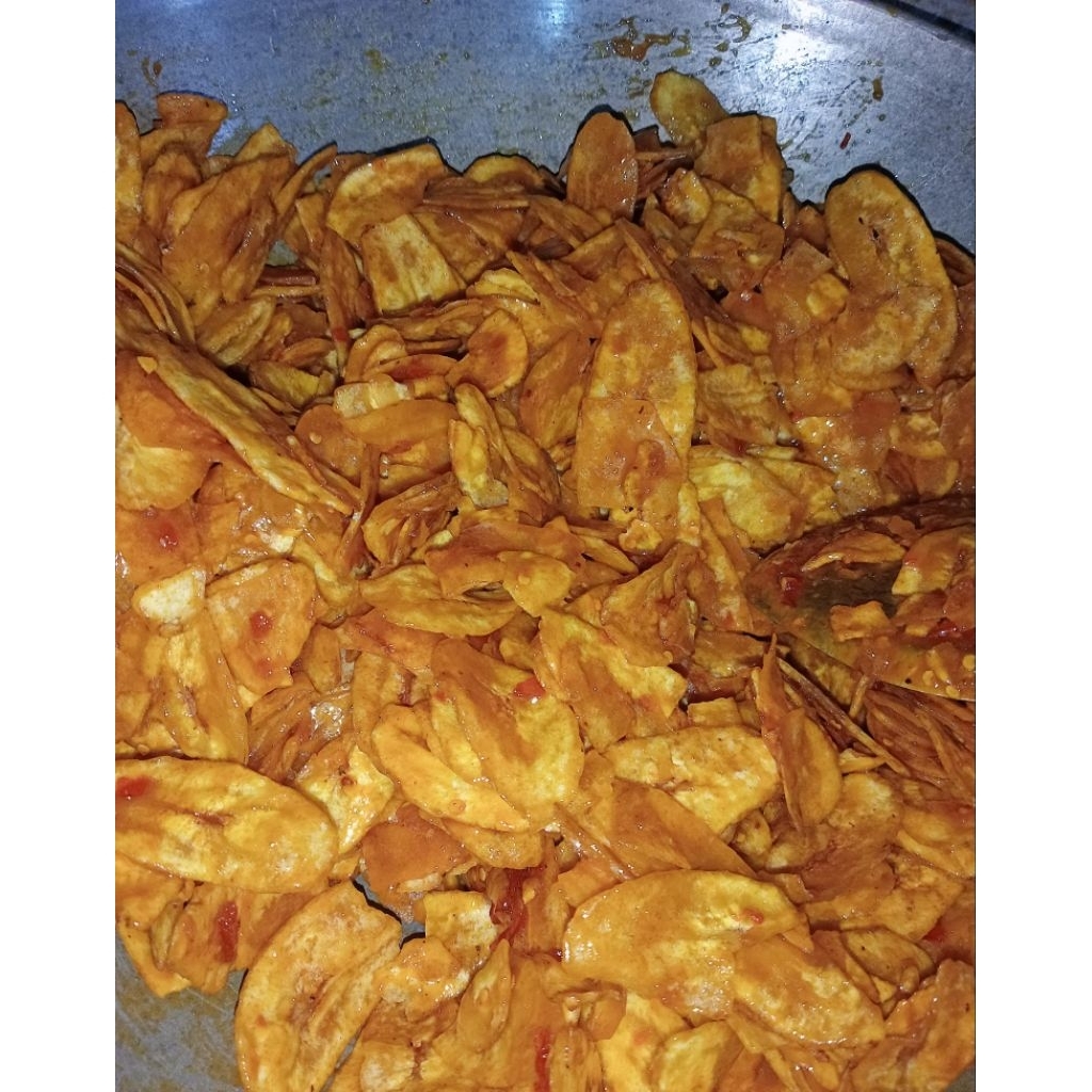 

Kripik Pisang R Pedas Manis Berbagai Ukuran