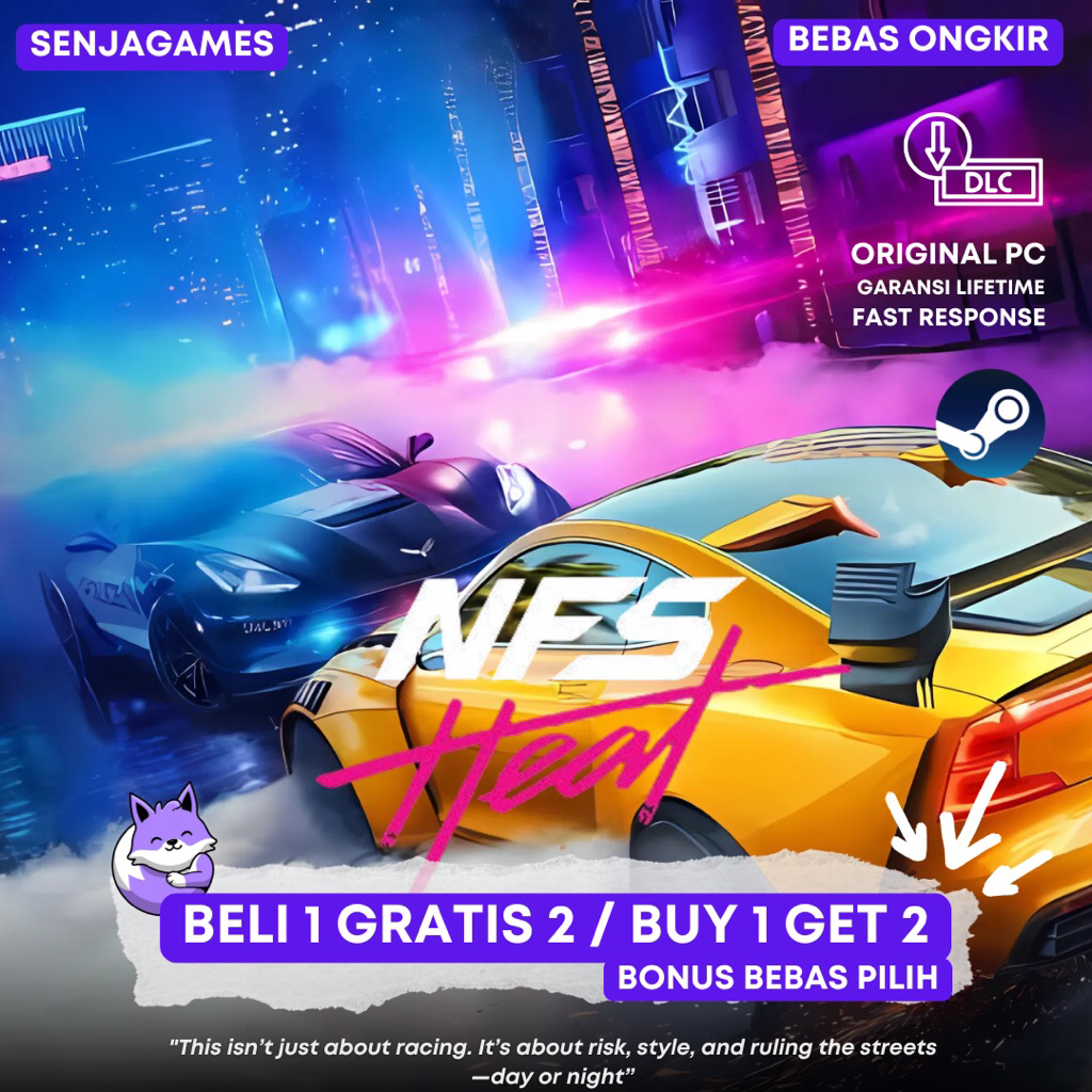 Need for Speed Heat / NFS Heat Original PC EA