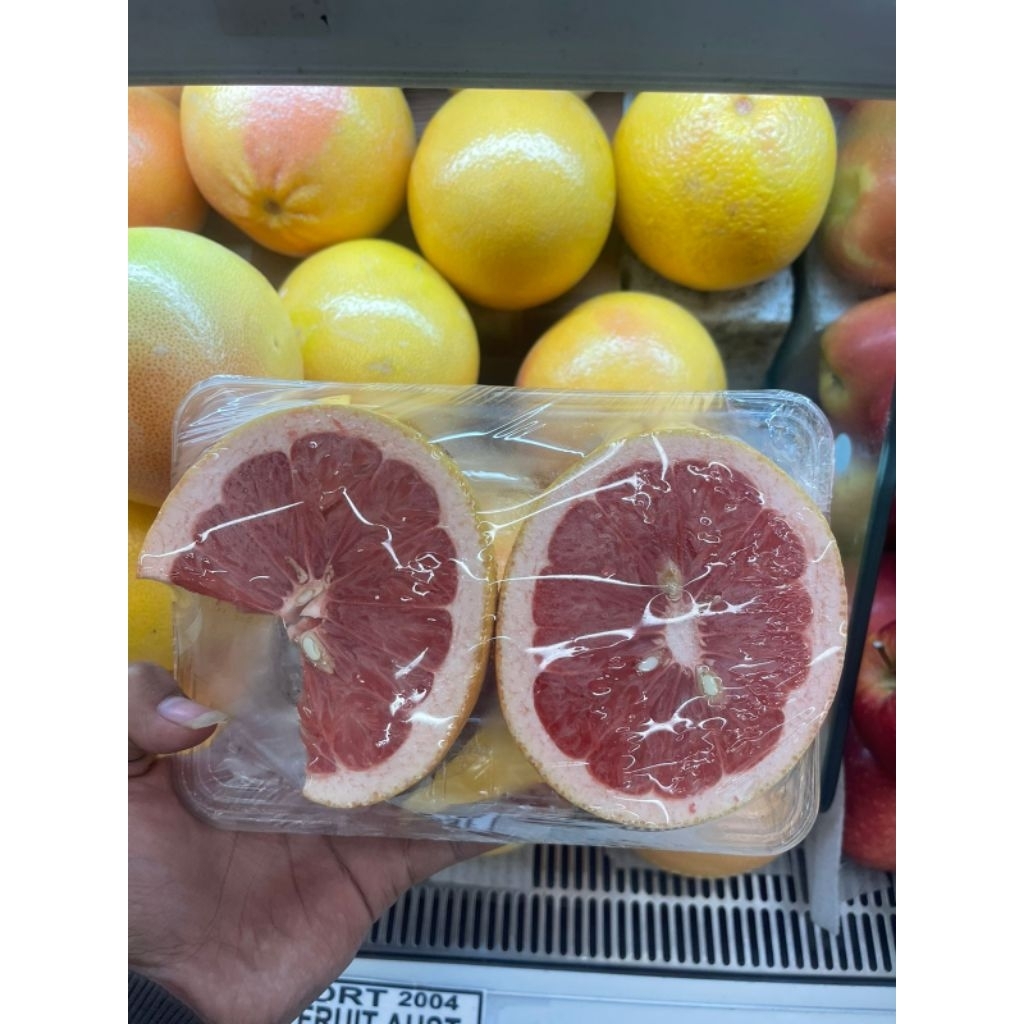 

Jeruk Grapefruit Ruby | Jeruk Diet Import Dalam Merah 1 Kg