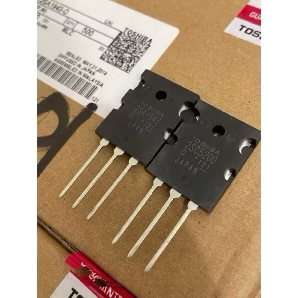 100set Transistor Toshiba 2SA1943 2SC5200 / A1943 C5200 LOT 121 180V