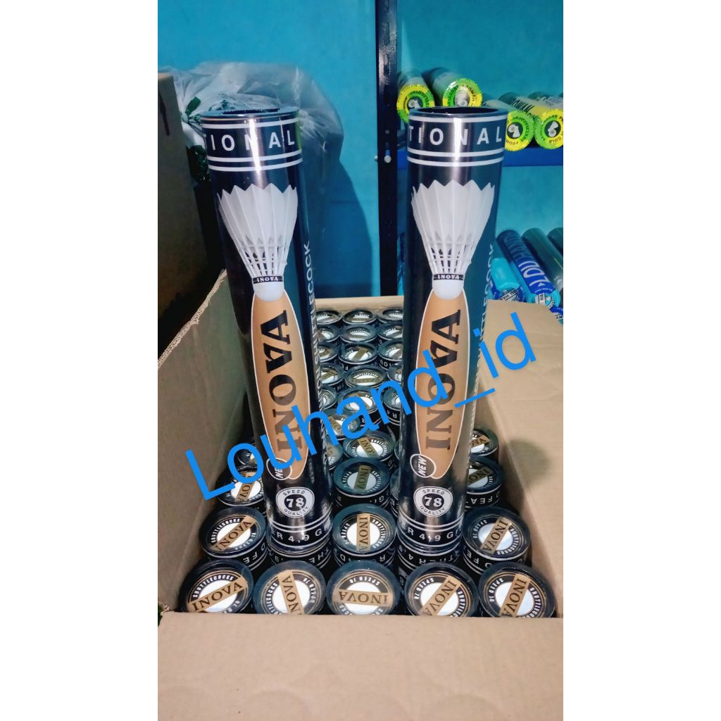 shuttlecock kok badminton inova