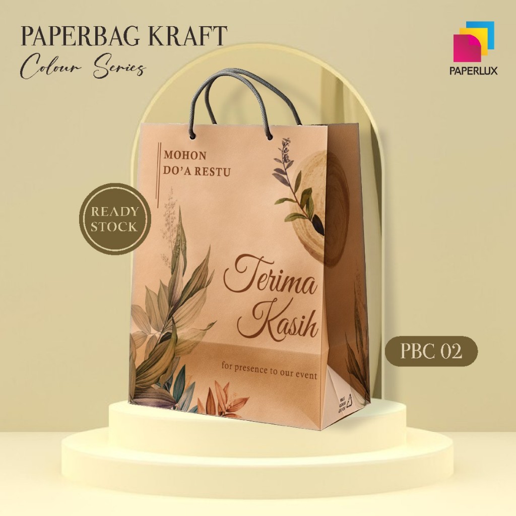 

[12 PCS] PAPER BAG MOTIF READY STOCK PAKET LUSINAN - TAS SOUVENIR PERNIKAHAN, HAJATAN PBC 02 MURAH
