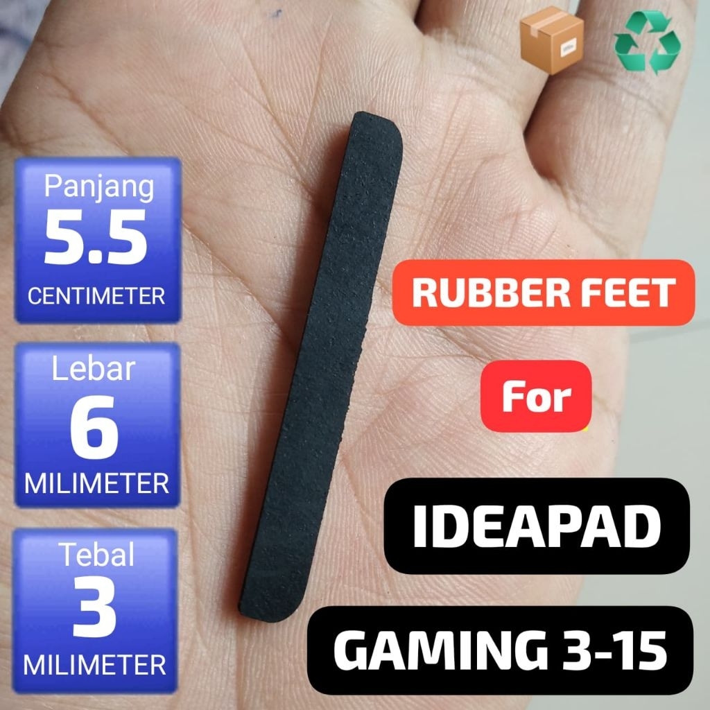 handmade DIY Karet Bantalan Laptop Lenovo IdeaPad Gaming 3-15 3 15 harga satuan