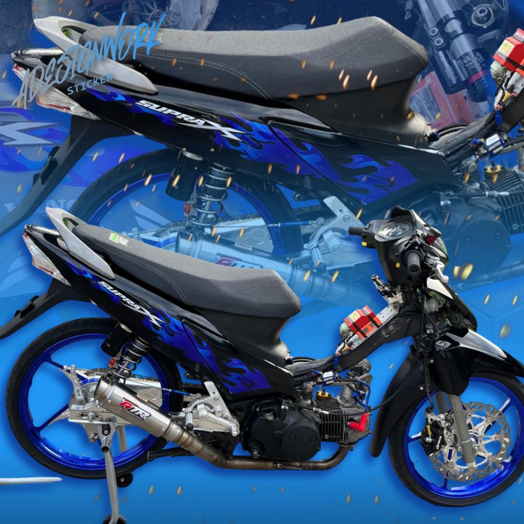 Striping Supra api / STRIPING SUPRA X125 / SUPRA 125 / STRIPING SUPRA