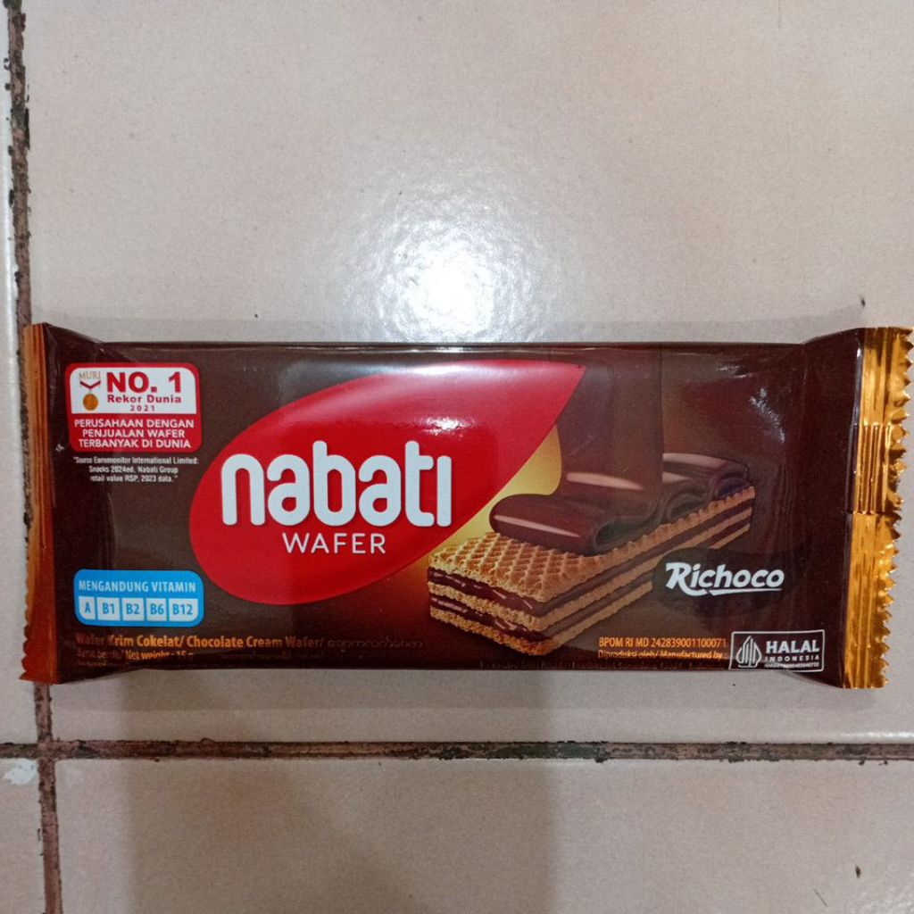 

Nabati Wafer Coklat Ecer 20 Gr