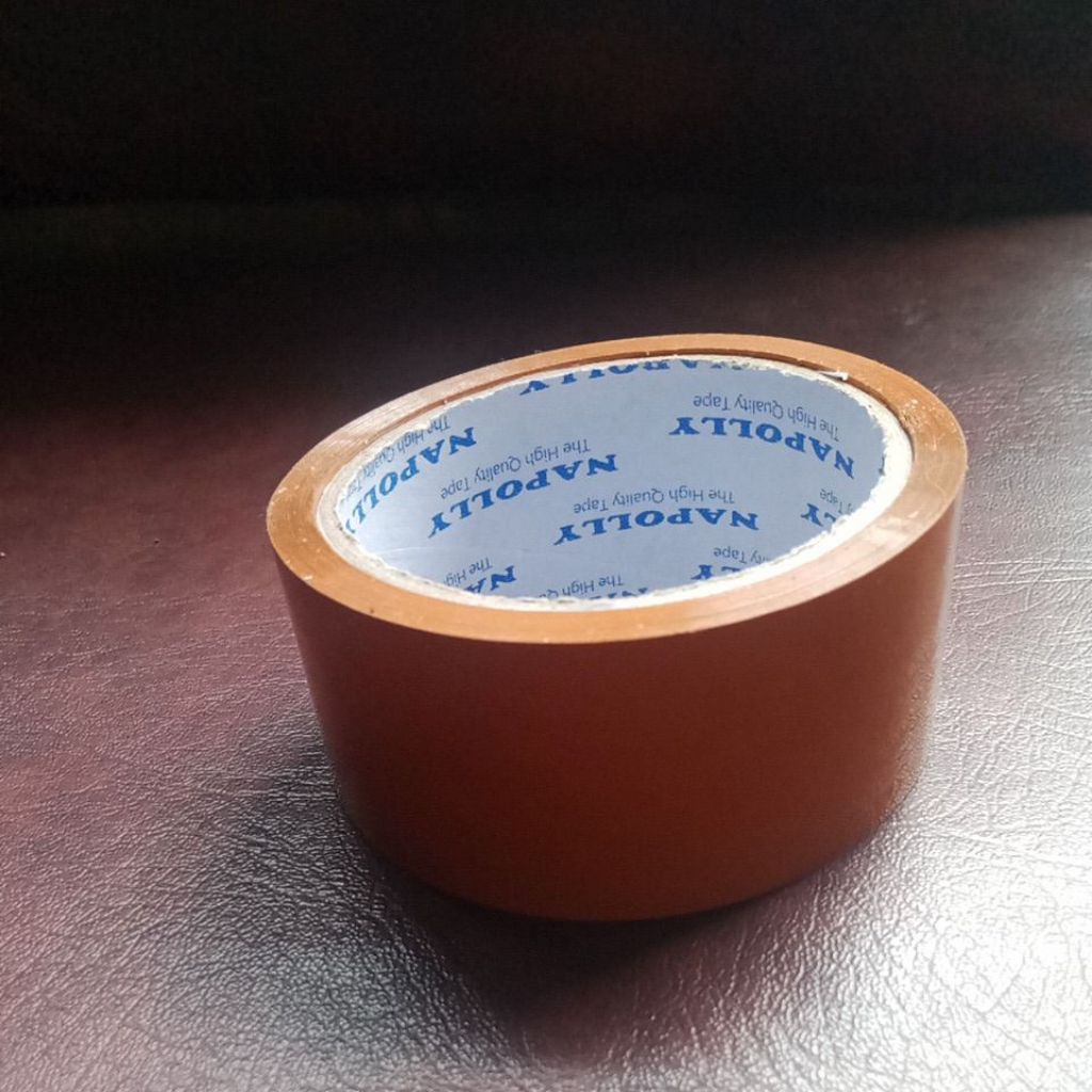 

Lakban coklat isolasi warna coklat untuk kardus dll