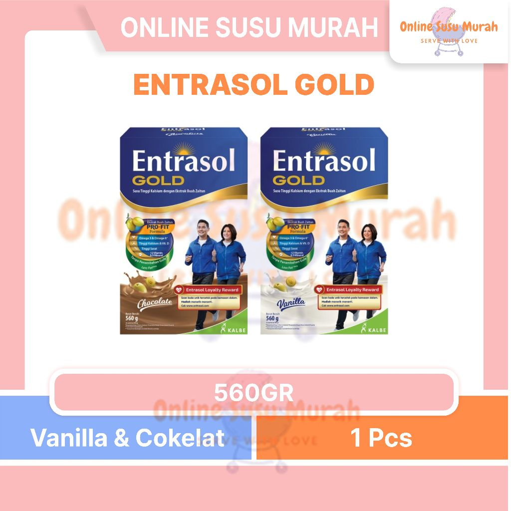 

ENTRASOL GOLD PROFIT 560GR COKLAT VANILA 560 GR SEBELUMNYA 600GR 600 GR SSKD