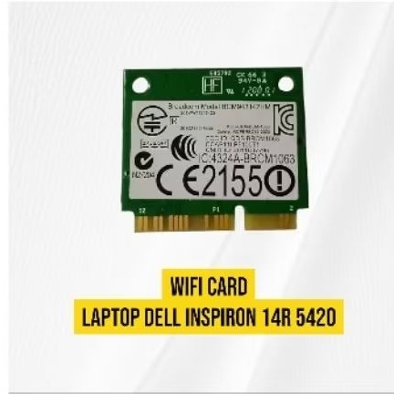 Wifi card Laptop Dell inspiron 14R 5420