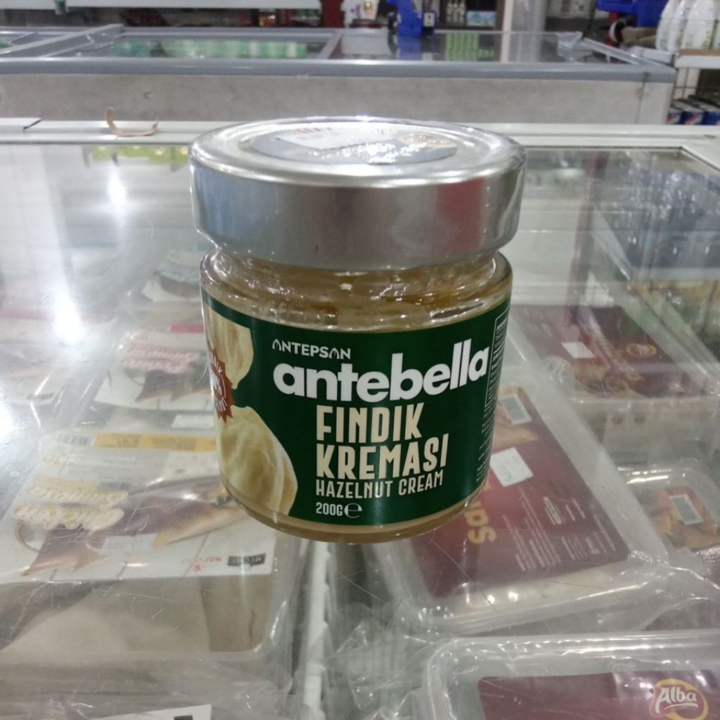 

ANTEBELLA FINDIK KREMASI HAZELNUT CREAM 50% BERAT BERSIH 200 GR