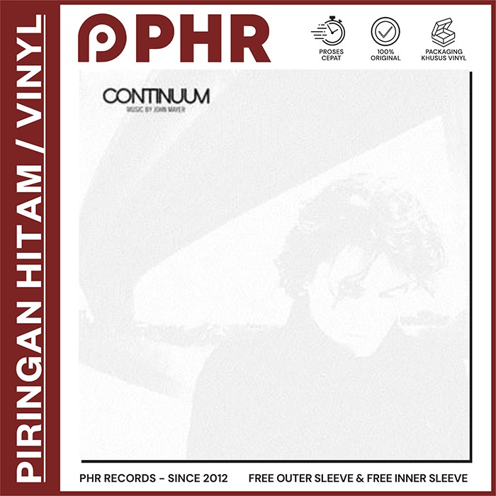 Vinyl JOHN MAYER - Continuum [Piringan Hitam/LP/PH]