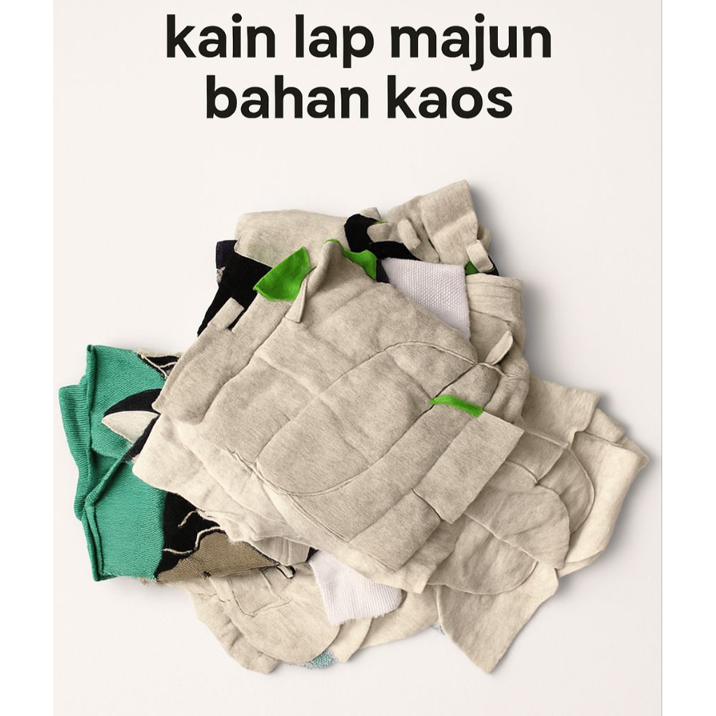 Kain Lap Majun Kiloan Bahan Kaos