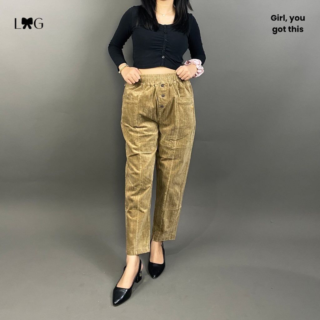 London Girl - Dea Celana Panjang Wanita Kodoray / Celana Wanita Panjang