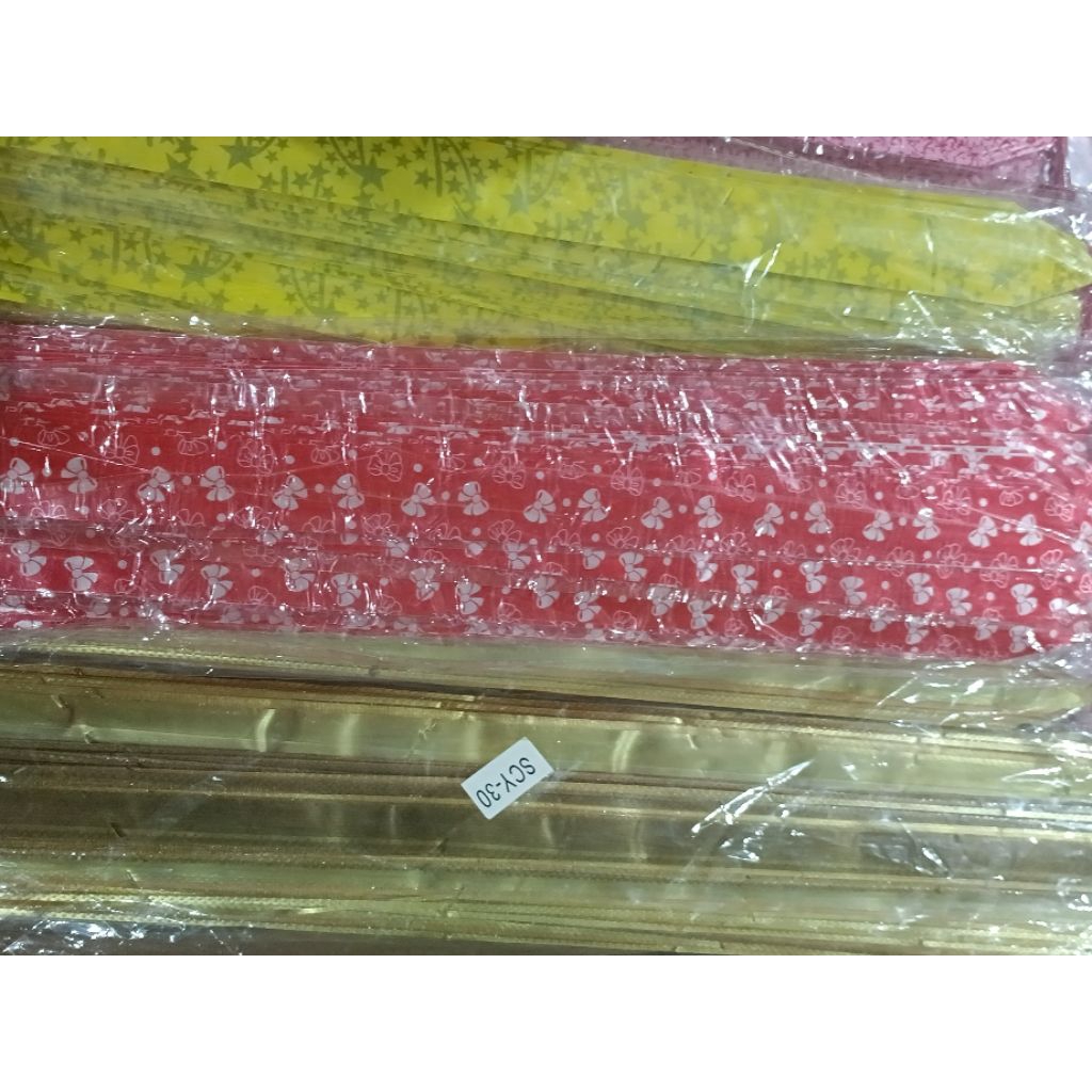 

PITA TARIK PITA SERUT PITA HAMPERS PARCEL 30 MM PANJANG 48 CM ISI 10 PCS