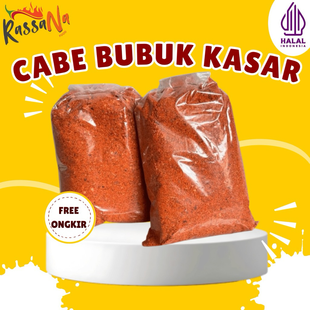 

Cabe Bubuk Kasar 500 Gram