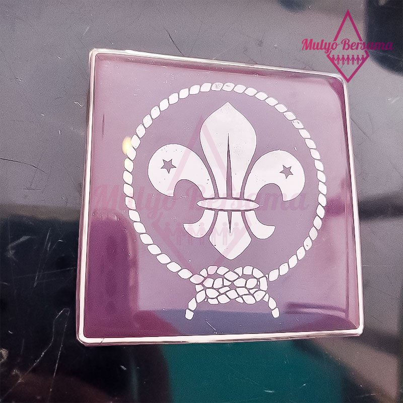 Lencana WOSM Gerakan Pramuka Lencana Emblem Pramuka WOSM - Mulyo Bersama