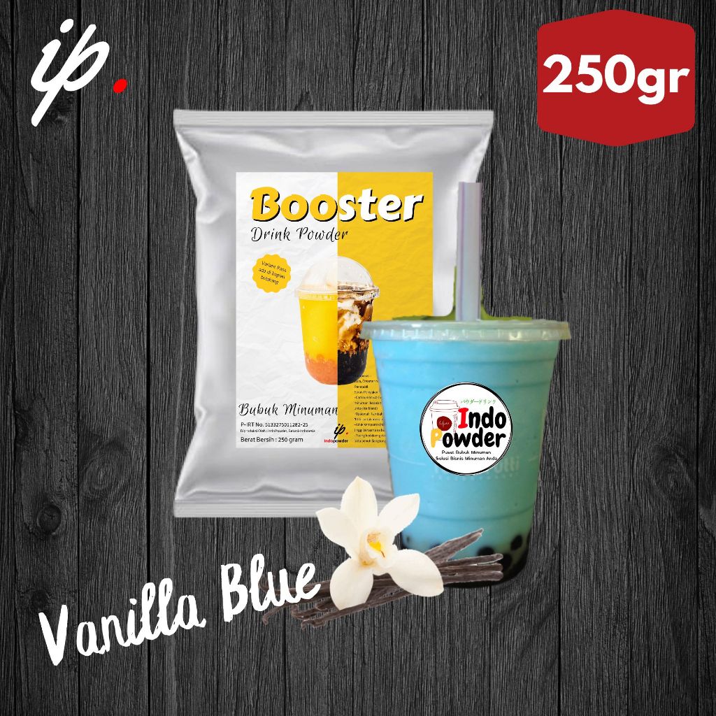 

IP Jakarta - Bubuk VANILLA BLUE 250gr untuk Cafe, Waralaba, Resto dan Usaha Minuman Kekinian