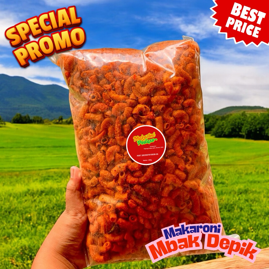 

Makaroni 250gram | Makaroni Pedas Extra | Makaroni Termurah | Makaroni Pedas Mantap