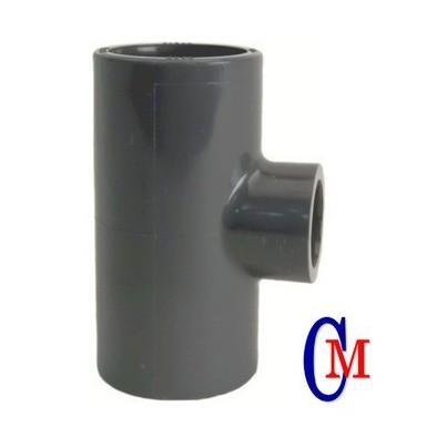 Reducer TEE AW  10 x 6" inch VLOK TEE PVC AW 10 x 6 INCH CM / FITTING PIPA PVC / FITTING PVC