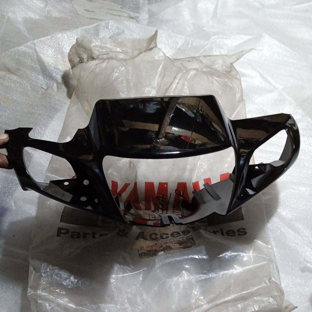 4us F6143 00 33 original YGP Yamaha genuine part batok totok stang setang setir stir Depan bagian de