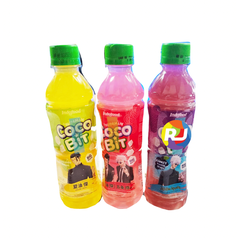 

Indofood Coco Bit Fruitamin 350ml - Hokkaido Melon / Freezy Kyoto Grape