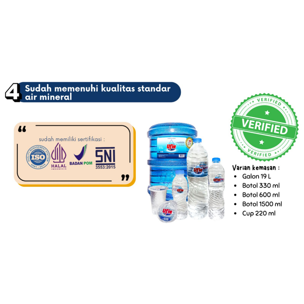 

Ufia Air Minum Mineral Syariah